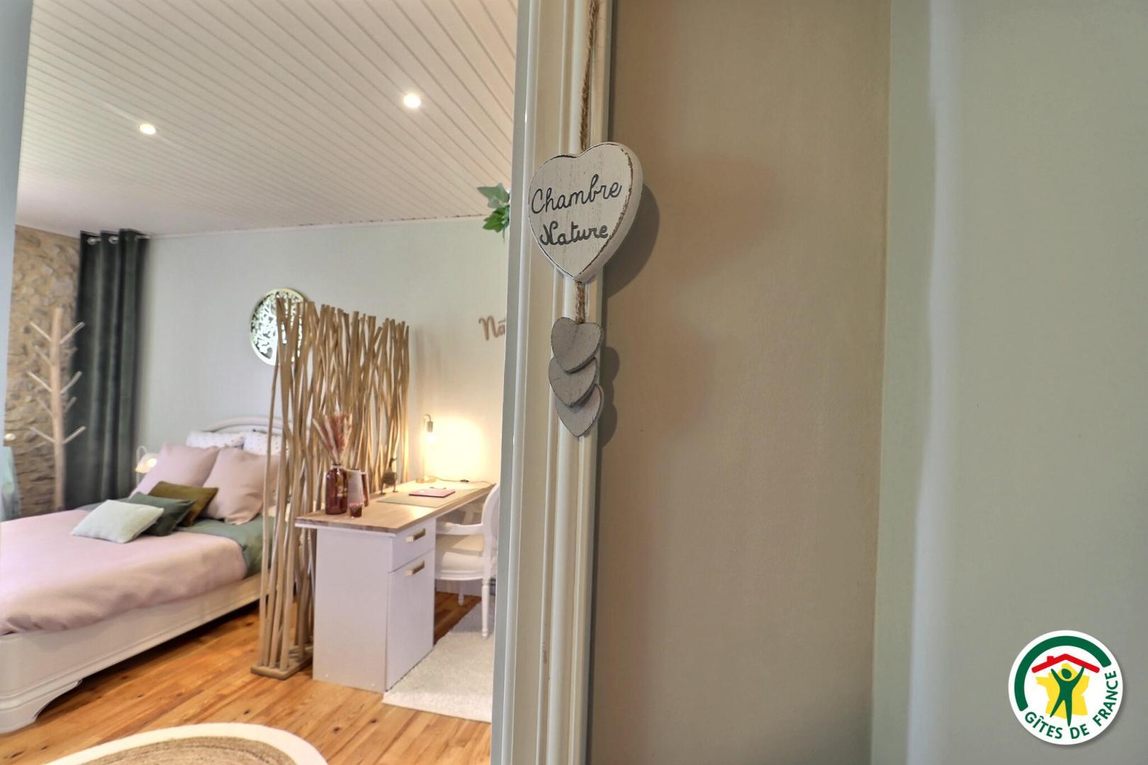 Au 1er étage : bienvenue dans la chambre NATURE ! photo 22