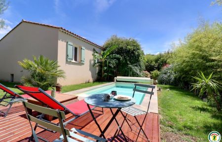 Gite n&deg;G324016 Saint-Paul-Trois-Ch&acirc;teaux - Dr&ocirc;me - Piscine privative (3x6m, accessible de mai &agrave; septembre, selon m&eacute;t&eacute;o, s&eacute;curis&eacute;e par un volet roulant). 