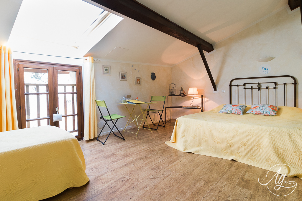 Chambre côté jardin photo 15