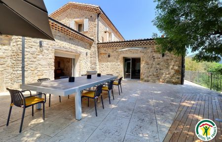 Gite n&deg;G371002 Espenel - Dr&ocirc;me - Terrasse 