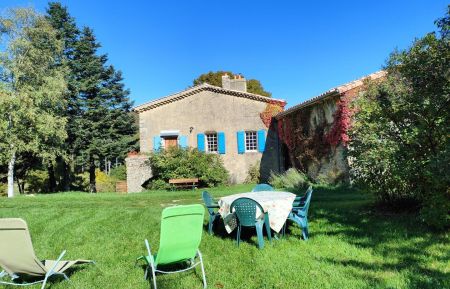 Gite n&deg;G90002 La Chaudi&egrave;re - Dr&ocirc;me - La fa&ccedil;ade principale du g&icirc;te Mouton c&ocirc;t&eacute; sud