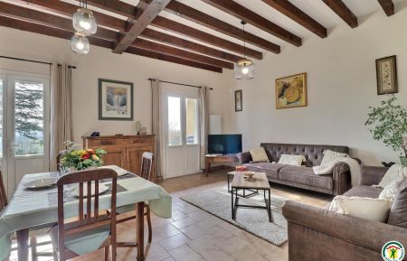 Gite n&deg;G118003 &Eacute;pinouze - Dr&ocirc;me - S&eacute;jour avec acc&egrave;s terrasse sud